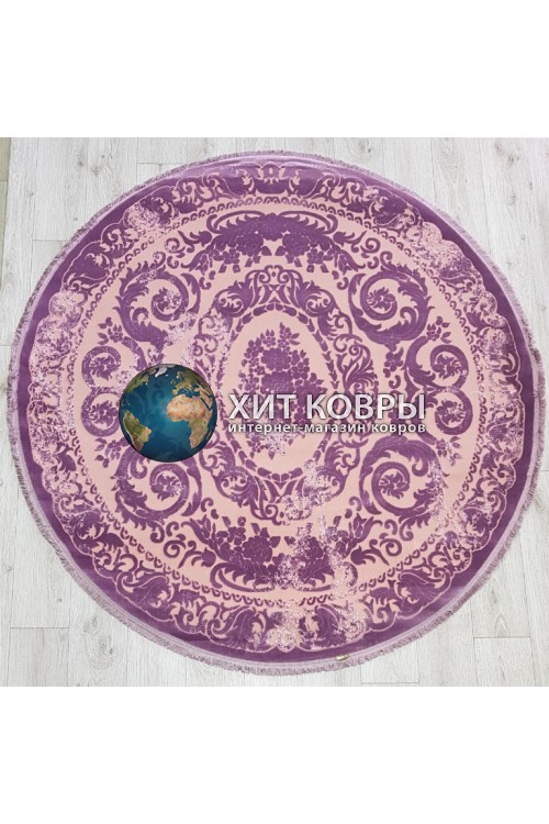Турецкий ковер Ritim 4204 Фиолетовый круг